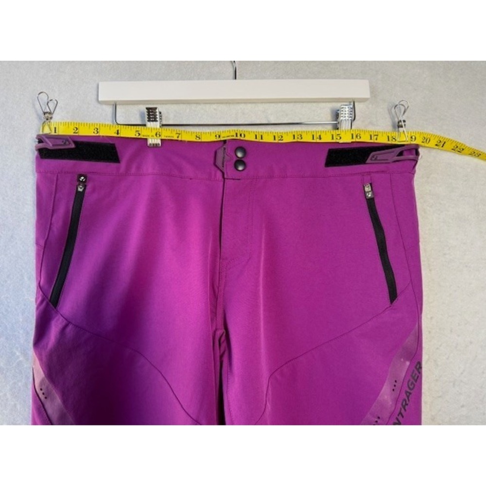 Bontrager Lithos Shorts Men's XL Purple Cycling Zip Pockets Mountain Biking EUC - Picture 6 of 8